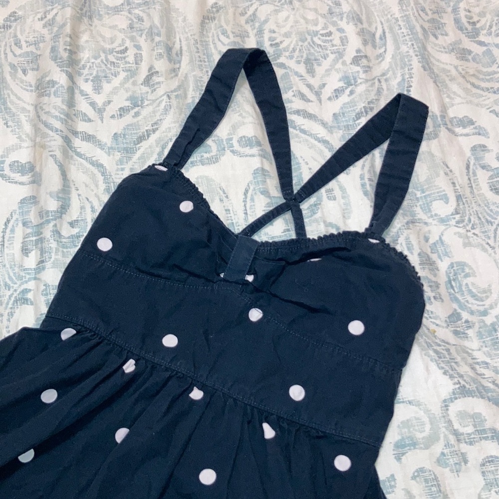 Dotted Linen Dress - Picture 3 of 3